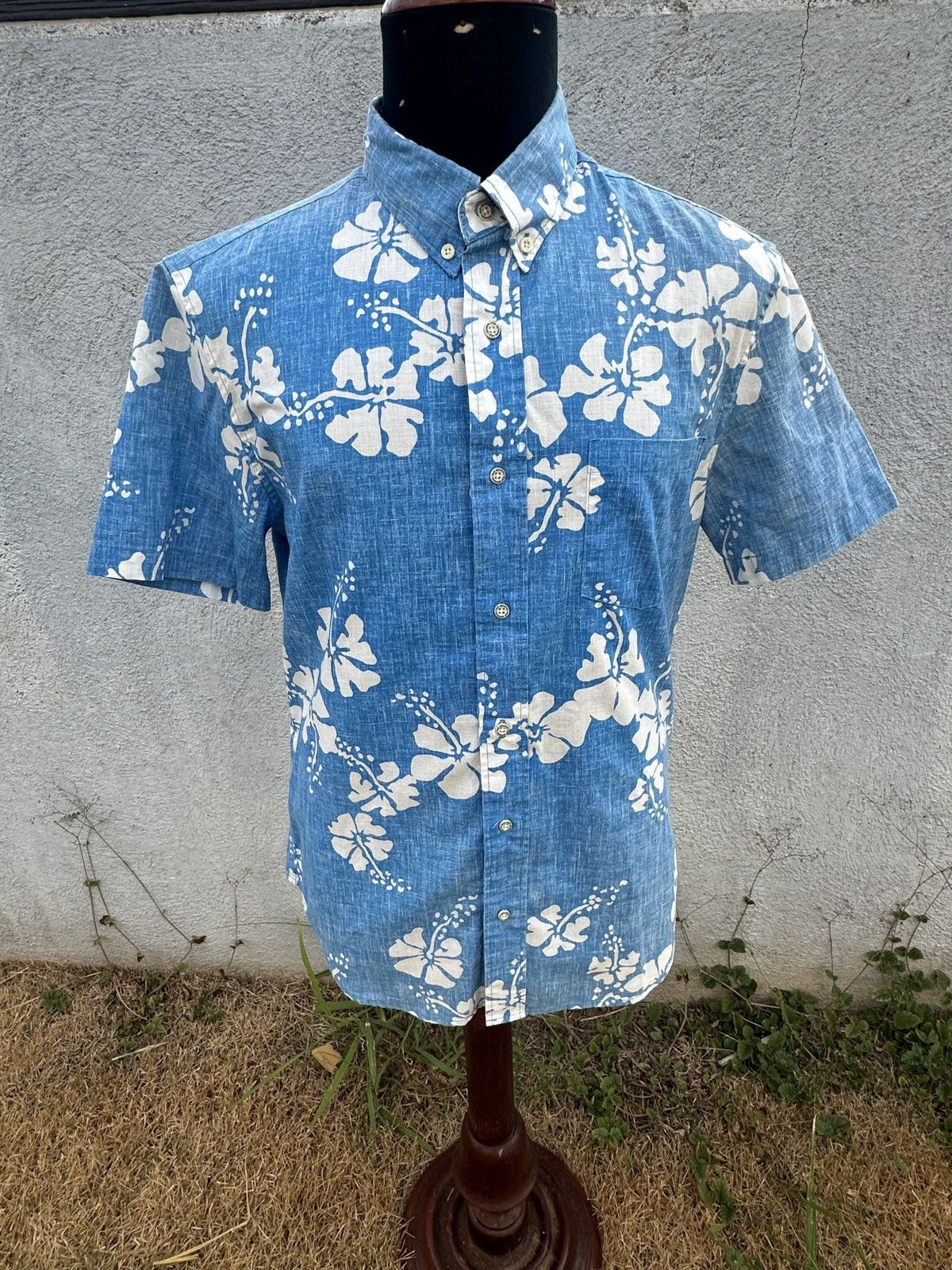 Reyn Spooner PreOwned Reyn Spooner Tailored Fit Hawaiian Print Men's M Size US M / EU 48-50 / 2 - 1 Thumbnail