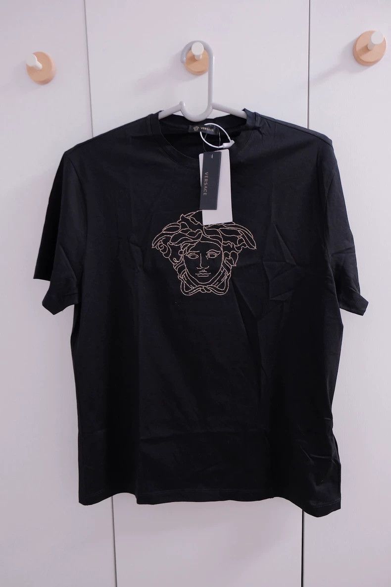 Versace Versace Hot diamond Medusa head short sleeves Size US XXL / EU 58 / 5 - 3 Thumbnail