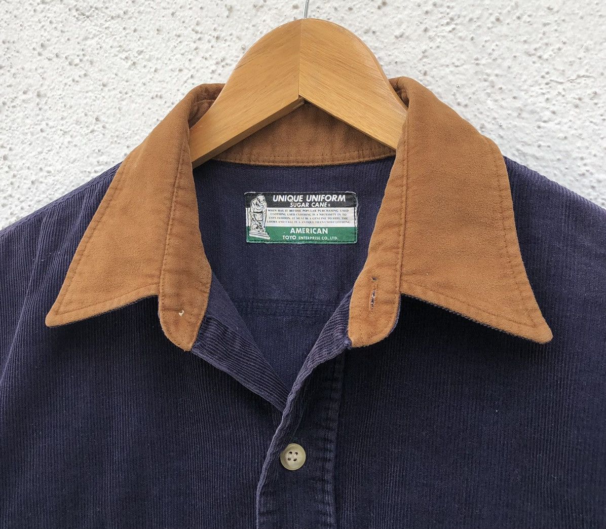 Sugar Cane Vintage 90s Sugar Cane Corduroy Shirt Button Toyo Enterprise Size US M / EU 48-50 / 2 - 7 Thumbnail