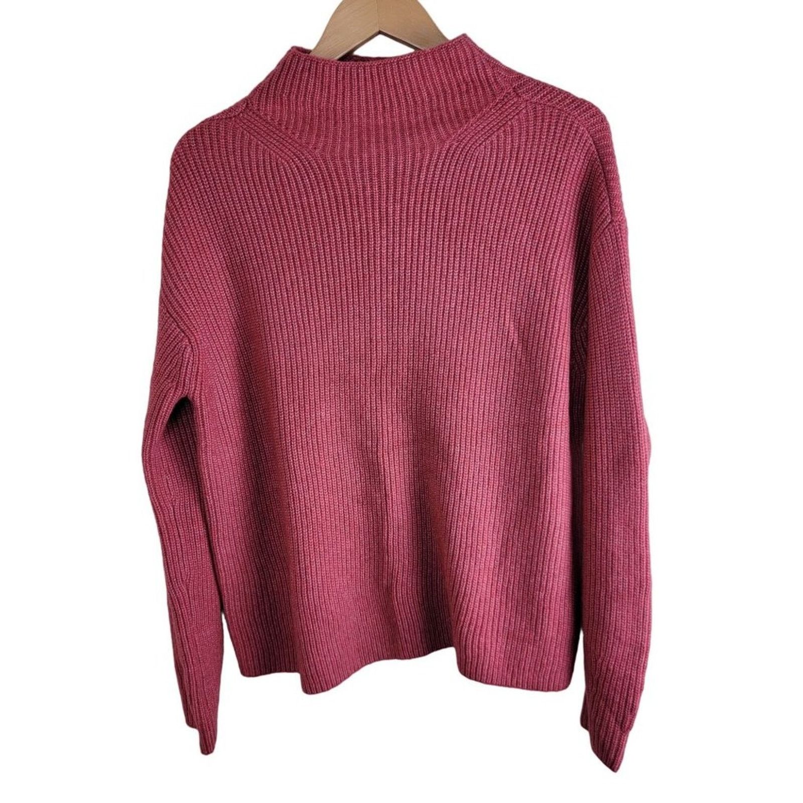 Ann Taylor Ann Taylor Womens Cuffed Mock Neck Knitted Sweater Size S / US 4 / IT 40 - 1 Thumbnail