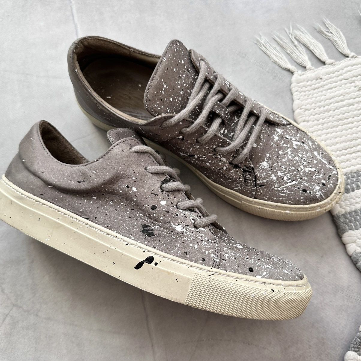 The Last Conspiracy Splashed The Last Conspiracy Sneakers Shoes Margiela Vibe Size US 7 / EU 40 - 2 Thumbnail