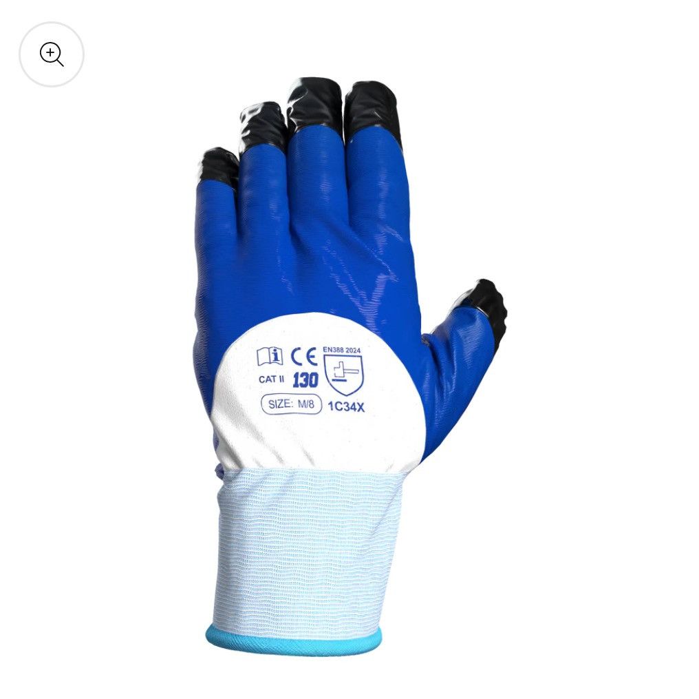 130 World 130 World Work Wear Gloves Size ONE SIZE - 6 Thumbnail