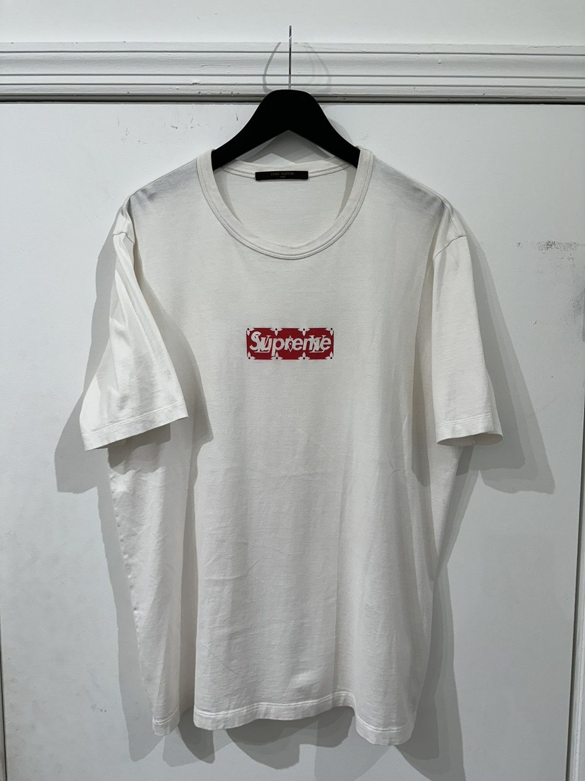 LサイズSupreme Monogram LV Box Logo 2000 Sz L - 2000 Supreme X Louis Vuitton Brown Cease And Desist
