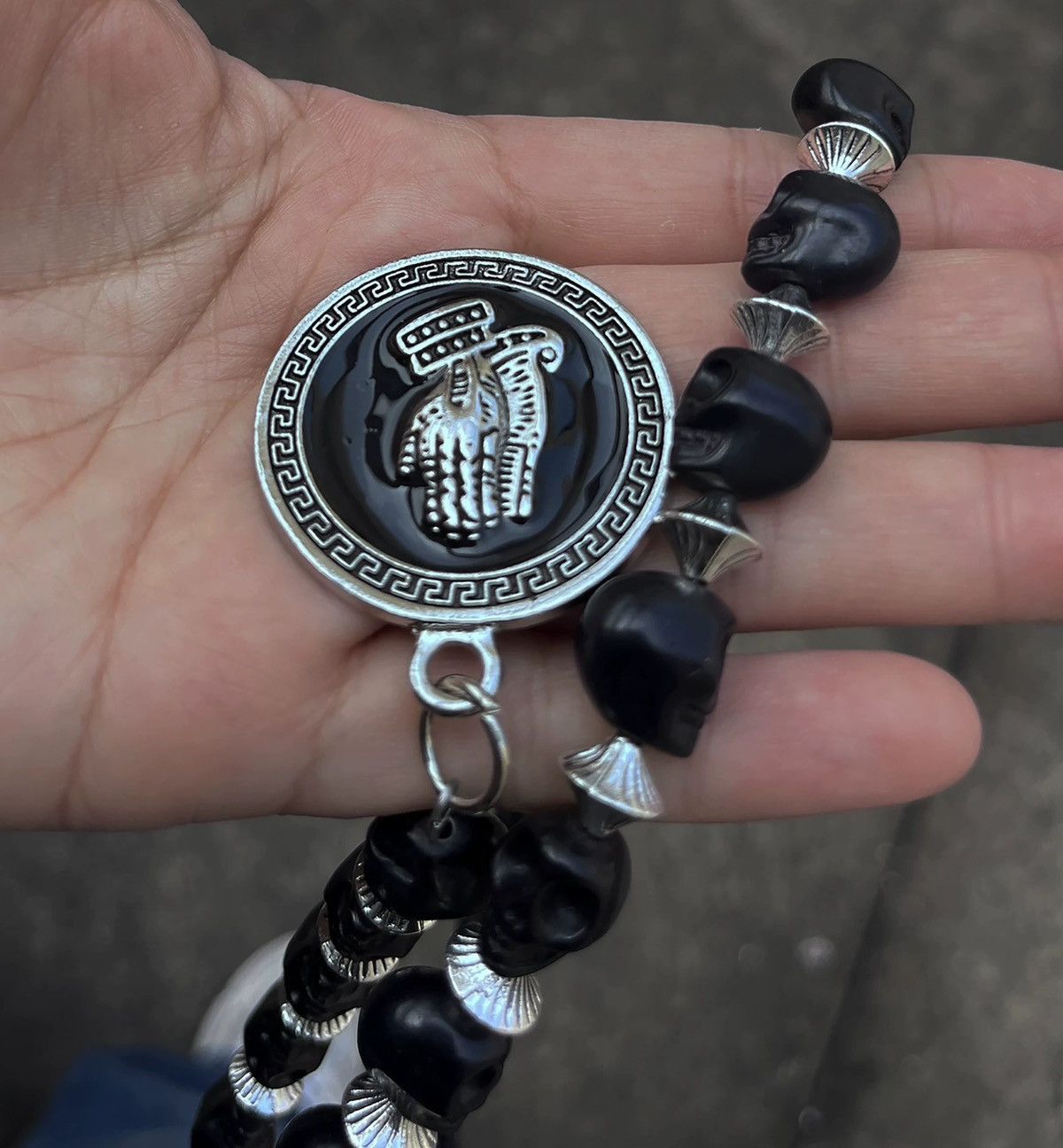Japanese Brand × Jewelry Retro streetwear punk rock skull pocket wallet chain Size ONE SIZE - 9 Thumbnail