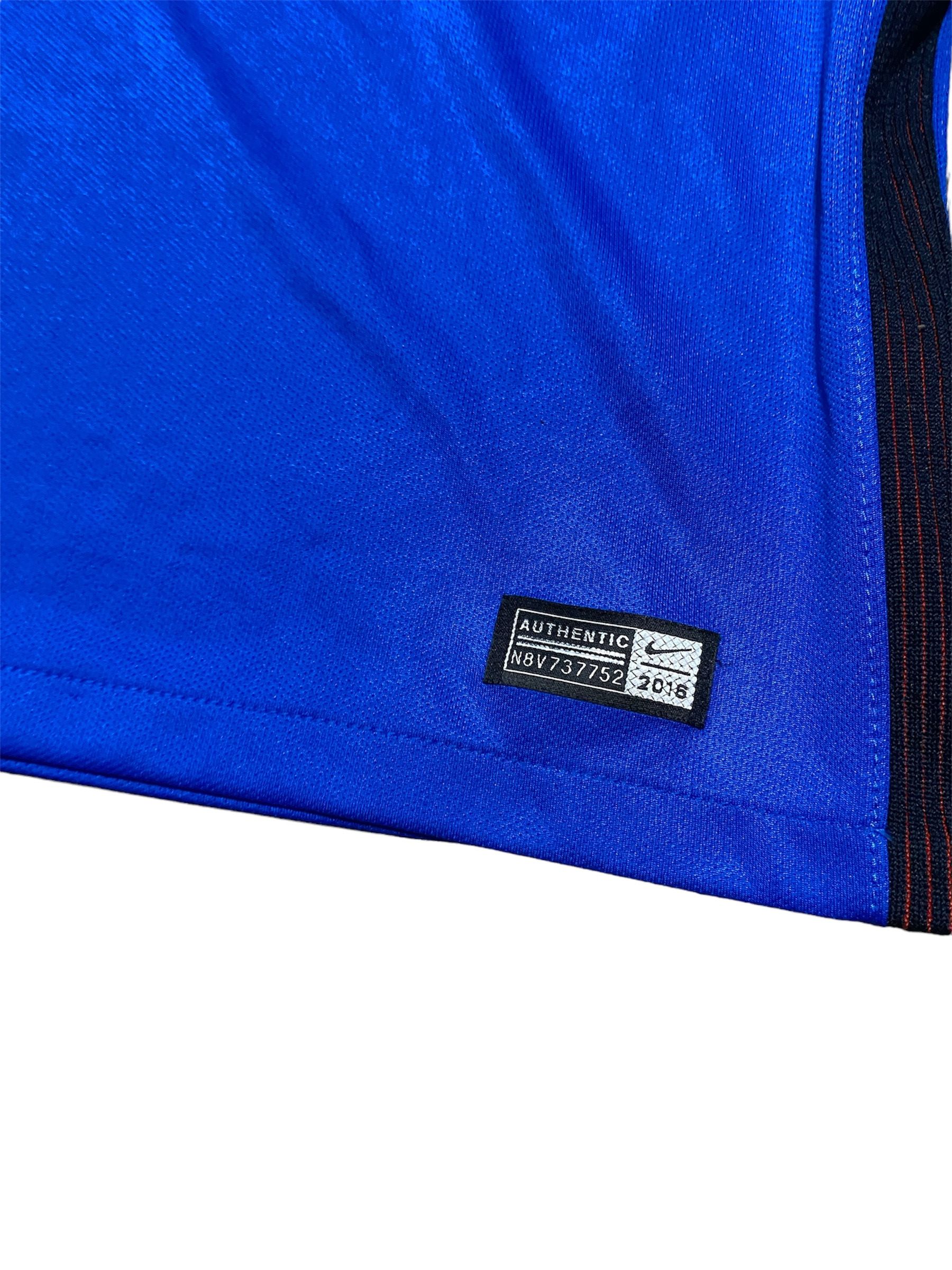Nike × Vintage France 2016 Vintage Nike Home Kit Size US L / EU 52-54 / 3 - 6 Thumbnail