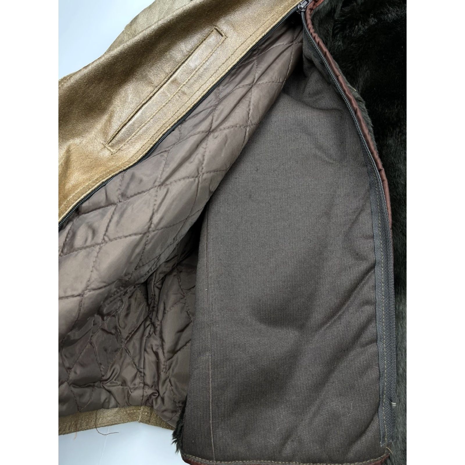 Vintage Harvard Leather Co. Leather Motorcycle Jacket Mens XL Cafe Zip Padded Riding Side Zip Lined Soft Size US XL / EU 56 / 4 - 5 Thumbnail
