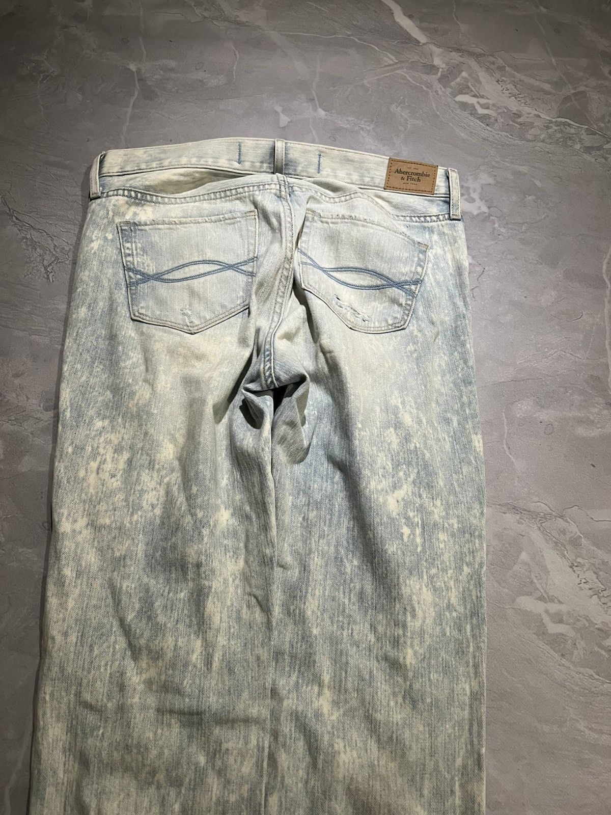 Japanese Brand Destroyed Weathered Slim Fit / Avan Garde Number Nine Style Size US 32 / EU 48 - 6 Thumbnail