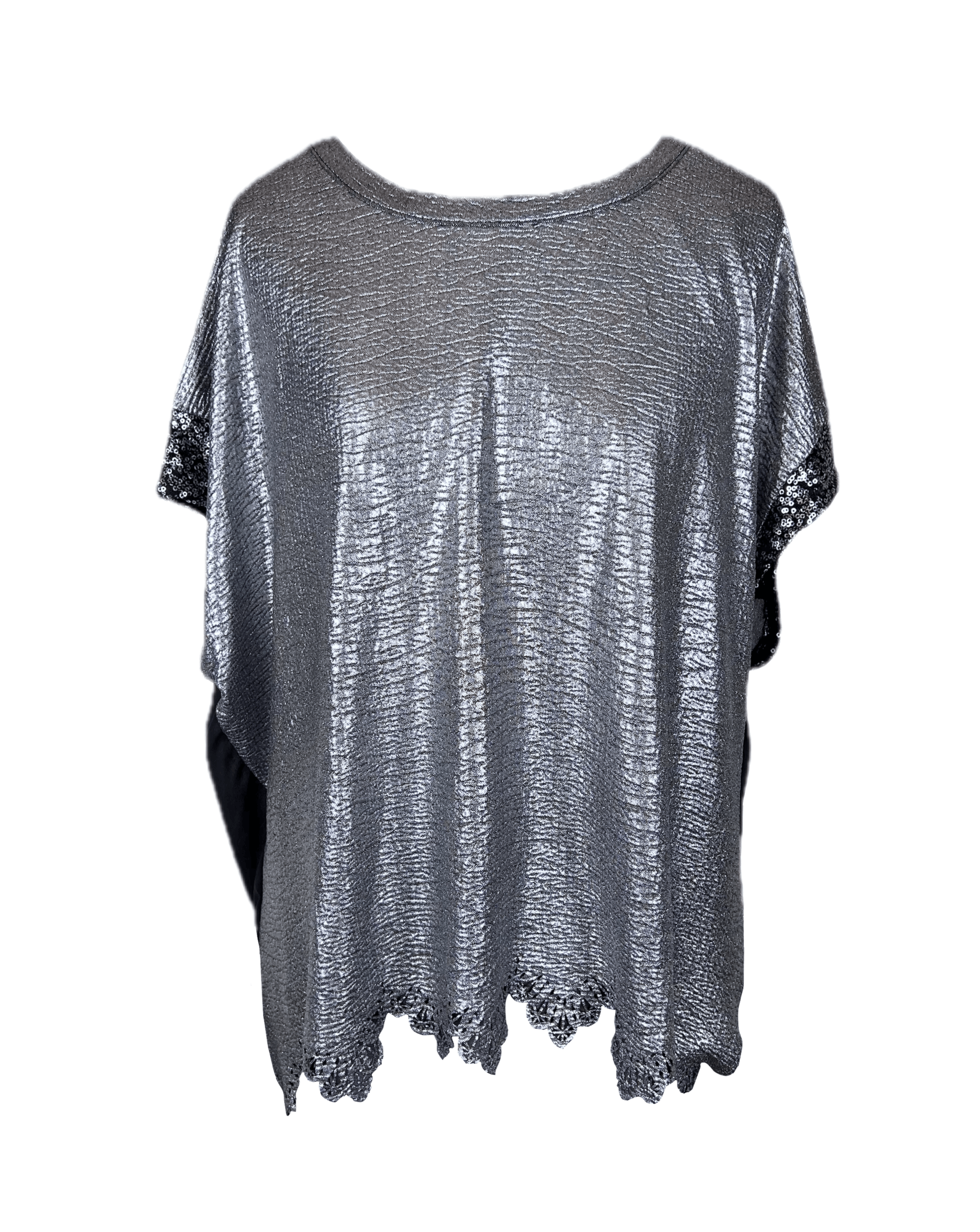 Miss Me NEW Miss Me Metallic Top Size L / US 10 / IT 46 - 2 Thumbnail