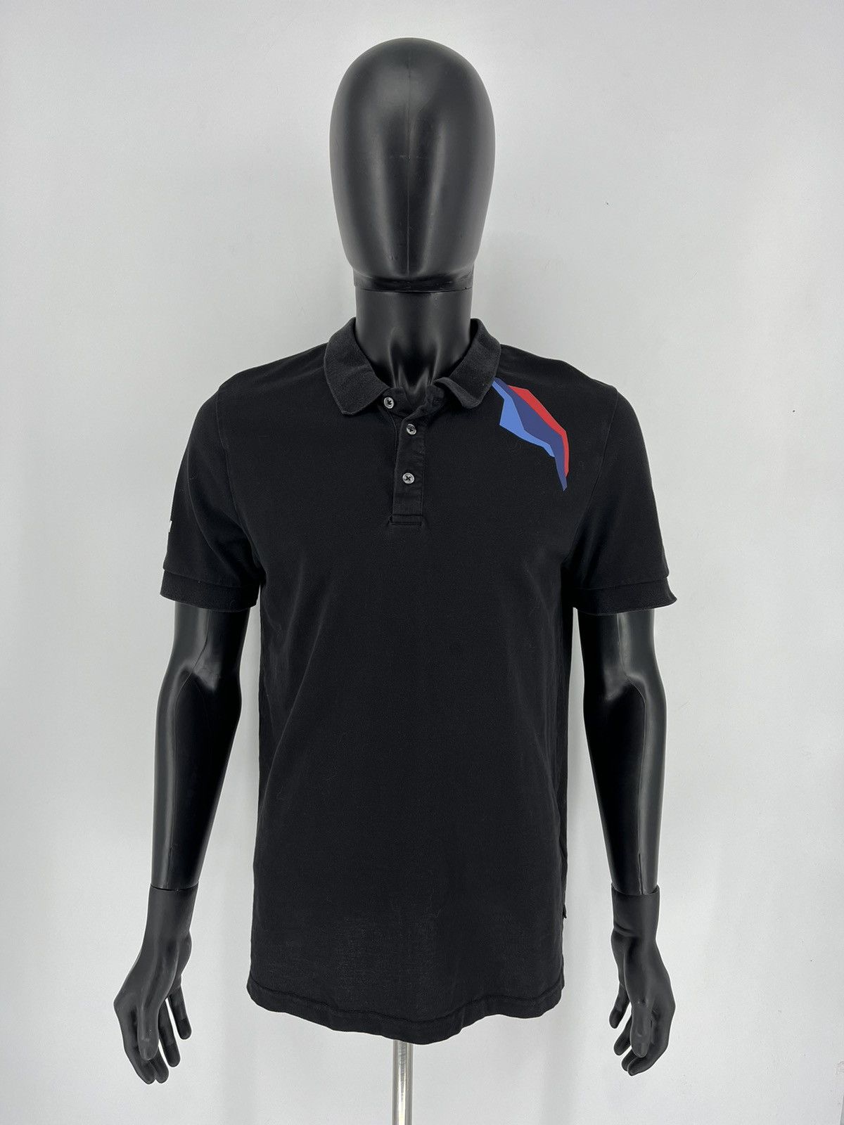 BMW BMW M Mortorsports Spellout Polo Shirt Racing Style Size US L / EU 52-54 / 3 - 2 Thumbnail