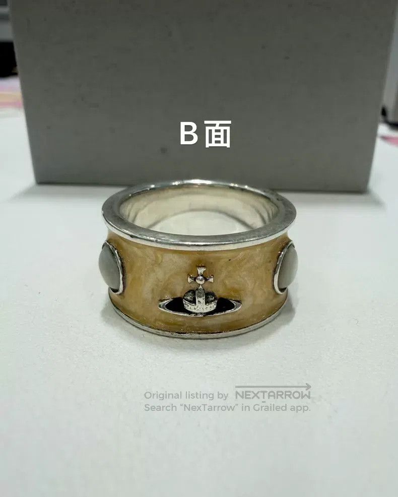 Vivienne Westwood Vivienne Westwood Saturn Ring Size ONE SIZE - 2 Thumbnail