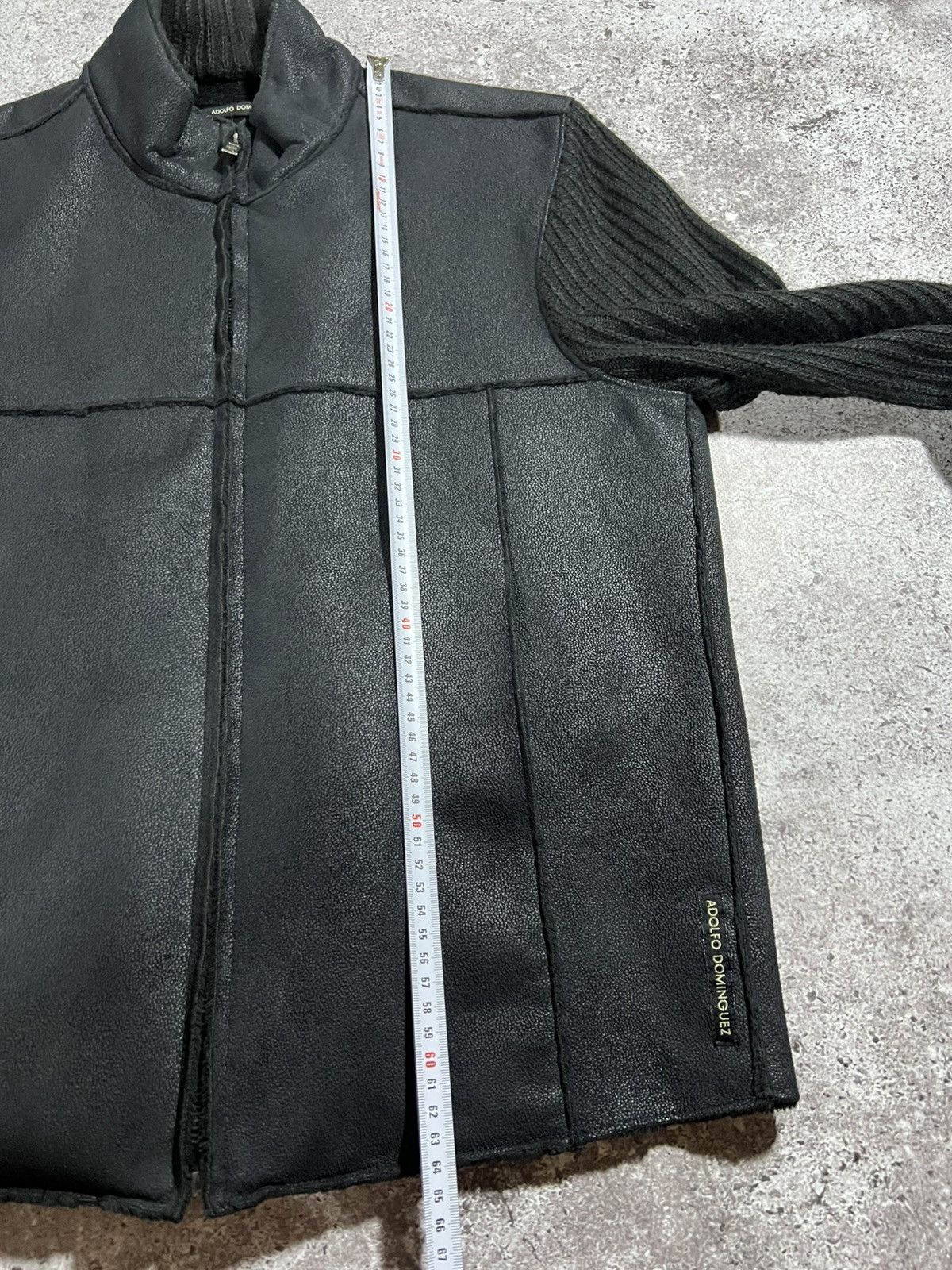 Adolfo Dominguez Black Leather Jacket Size US M / EU 48-50 / 2 - 10 Thumbnail