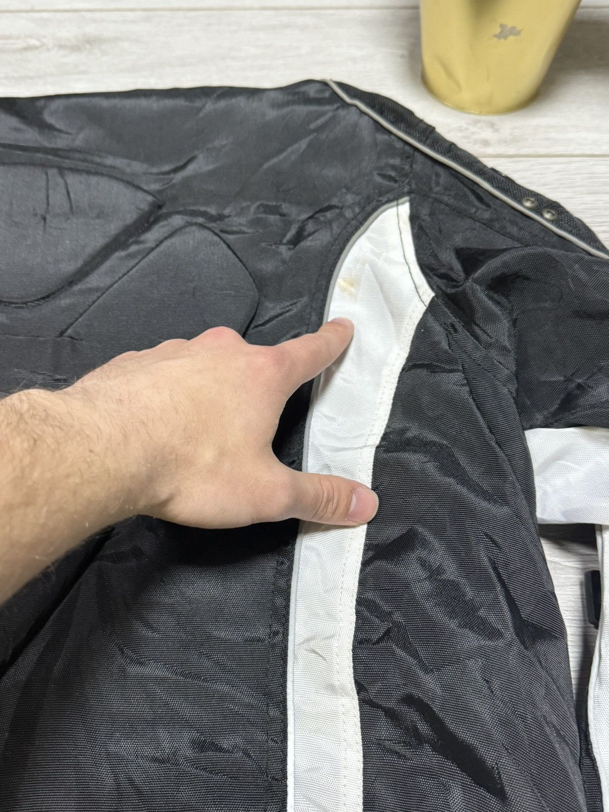 Alpinestars vintage racing moto protection jacket big logo