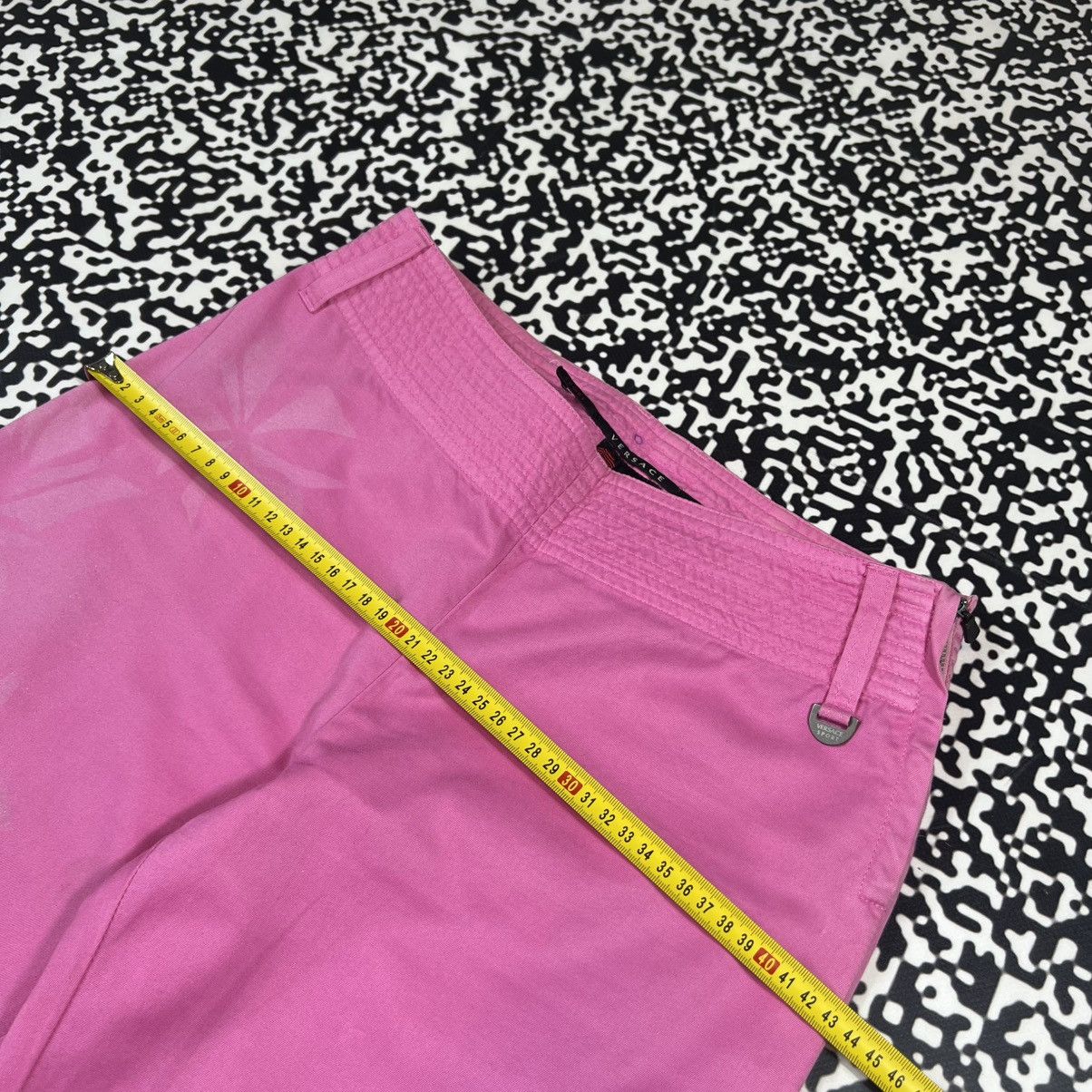 Versace Vintage 90s Versace Sport Retro Bridges Shorts Size 28" / US 6 / IT 42 - 17 Thumbnail