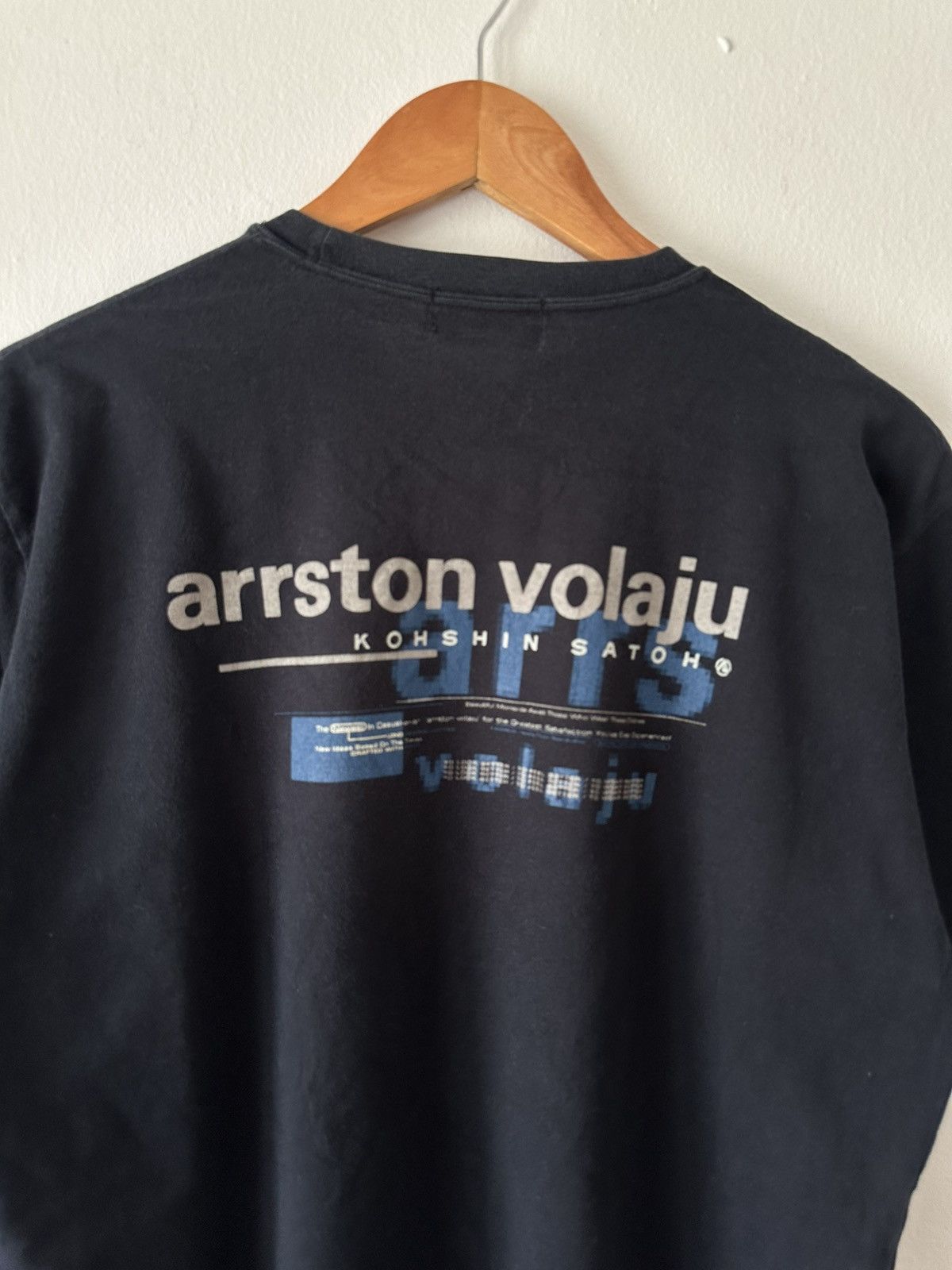 Vintage Arrston Volaju Kohsin Satoh T Shirt Size US L / EU 52-54 / 3 - 2 Thumbnail