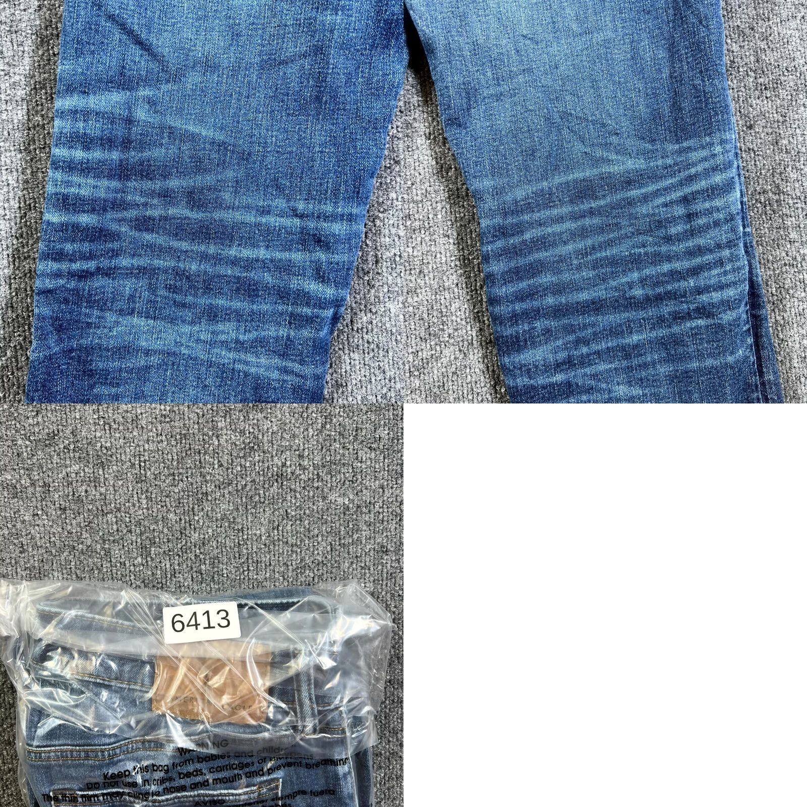 American Eagle Outfitters American Eagle Outfitters Jeans Men 32x30 Blue Denim Medium Wash Straight Leg / 5-Pocket Design / Button Closure / Regular Fit Size US 32 / EU 48 - 11 Thumbnail