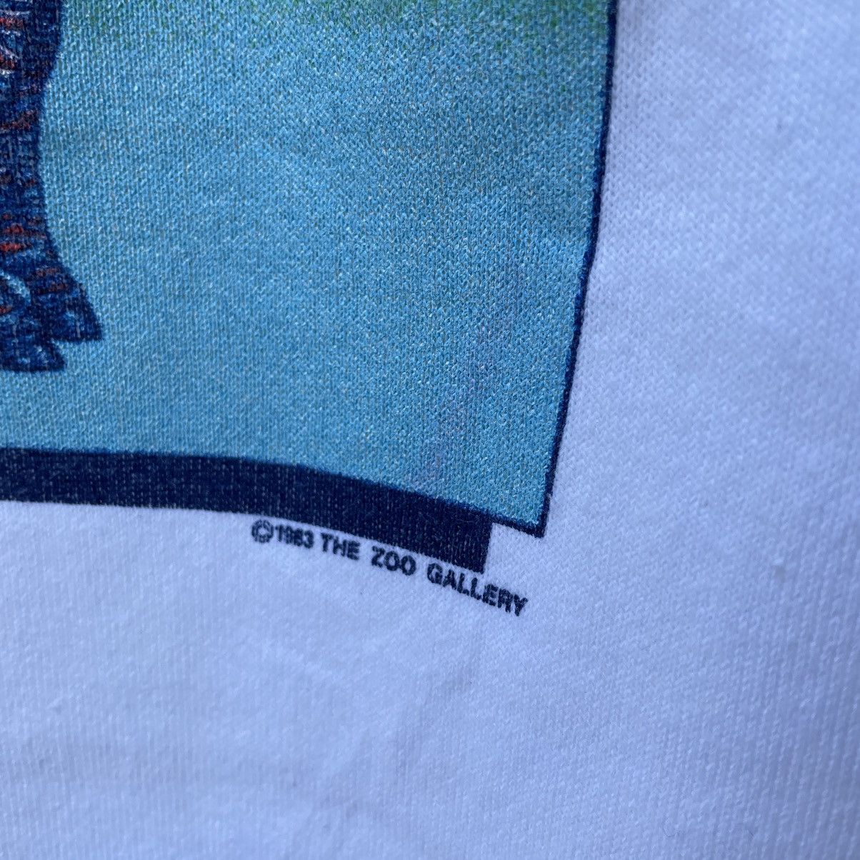 Fruit Of The Loom × Habitat × Vintage 🔥Vintage 1983 The Zoo Gallery Zebra Habitat Sweatshirts Size US XS / EU 42 / 0 - 7 Thumbnail