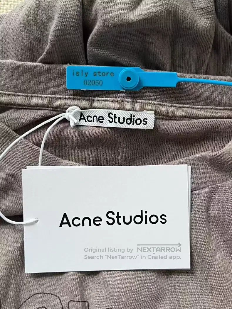 Acne Studios Acne Studios Ripped Two-Piece Long Sleeve T-Shirt, Purple Size S / US 4 / IT 40 - 4 Thumbnail