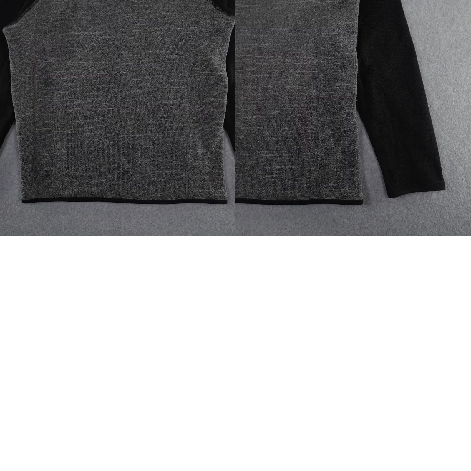 Patagonia Patagonia Sweater Adult Medium Black Gray Full Zip Hiking (21X26) Size US M / EU 48-50 / 2 - 9 Thumbnail