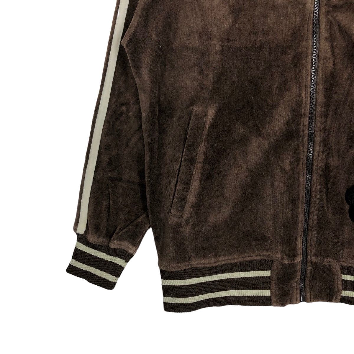 Japanese Brand 🔥90s Vintage Streetwear Velvet Jumper Jacket Vans Skategang Size US M / EU 48-50 / 2 - 4 Thumbnail
