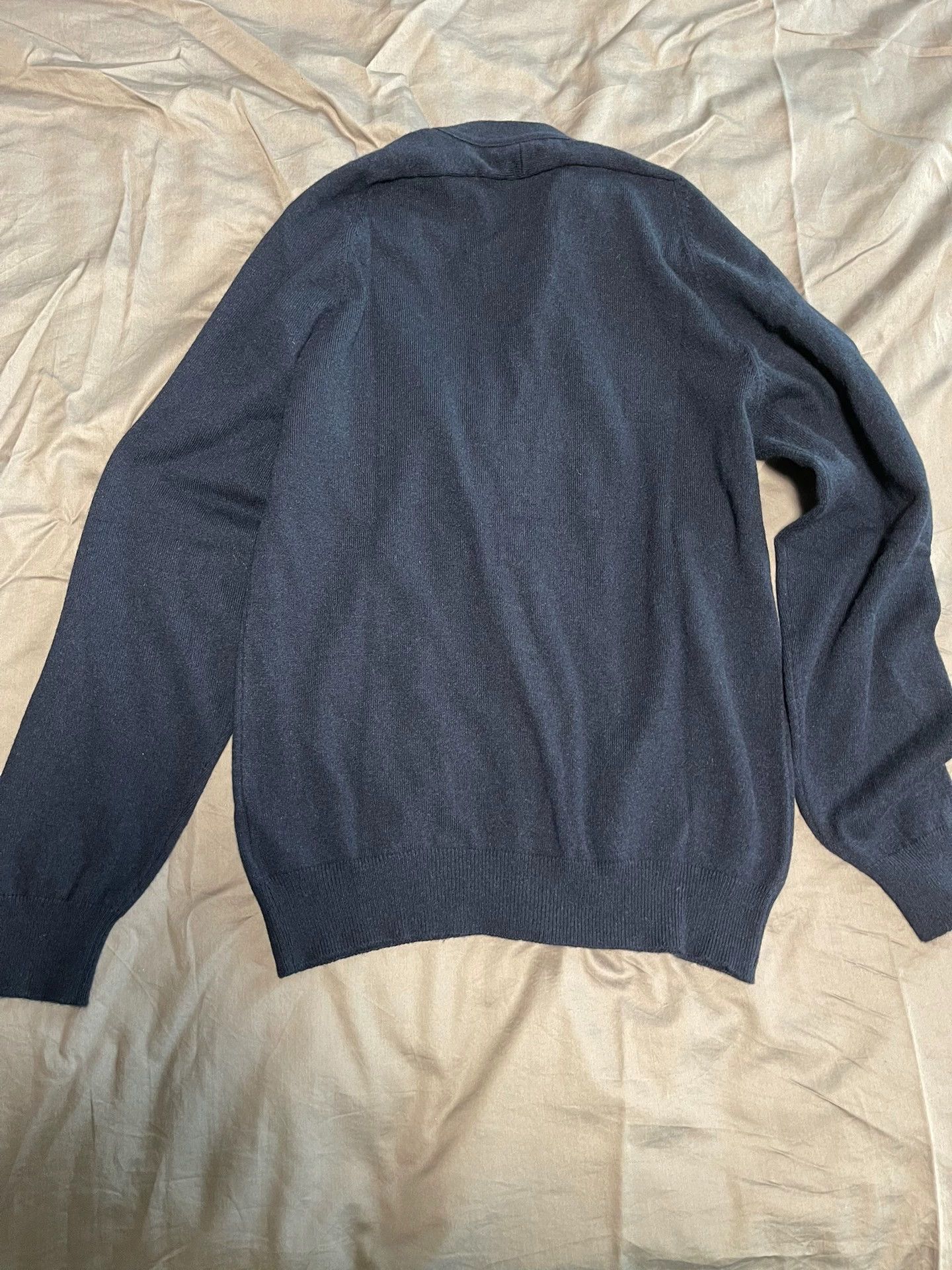 Saint Laurent Paris SLP 13SS Navy Cardigan S Cashmere Dolman Size US XS / EU 42 / 0 - 2 Thumbnail