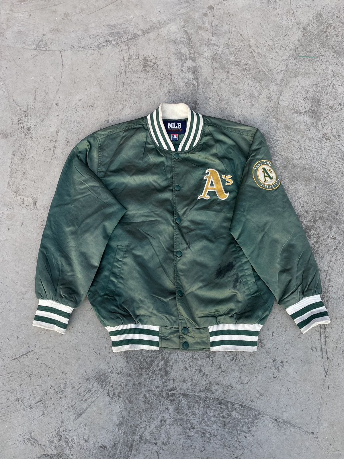 MLB Vintage Athlethic MLB baseball league jacket Size US L / EU 52-54 / 3 - 1 Thumbnail
