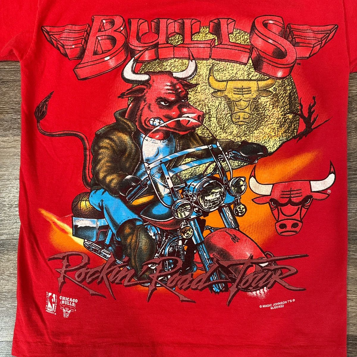 NBA × Vintage Bulls 90s Vintage Tee Size US S / EU 44-46 / 1 - 2 Thumbnail
