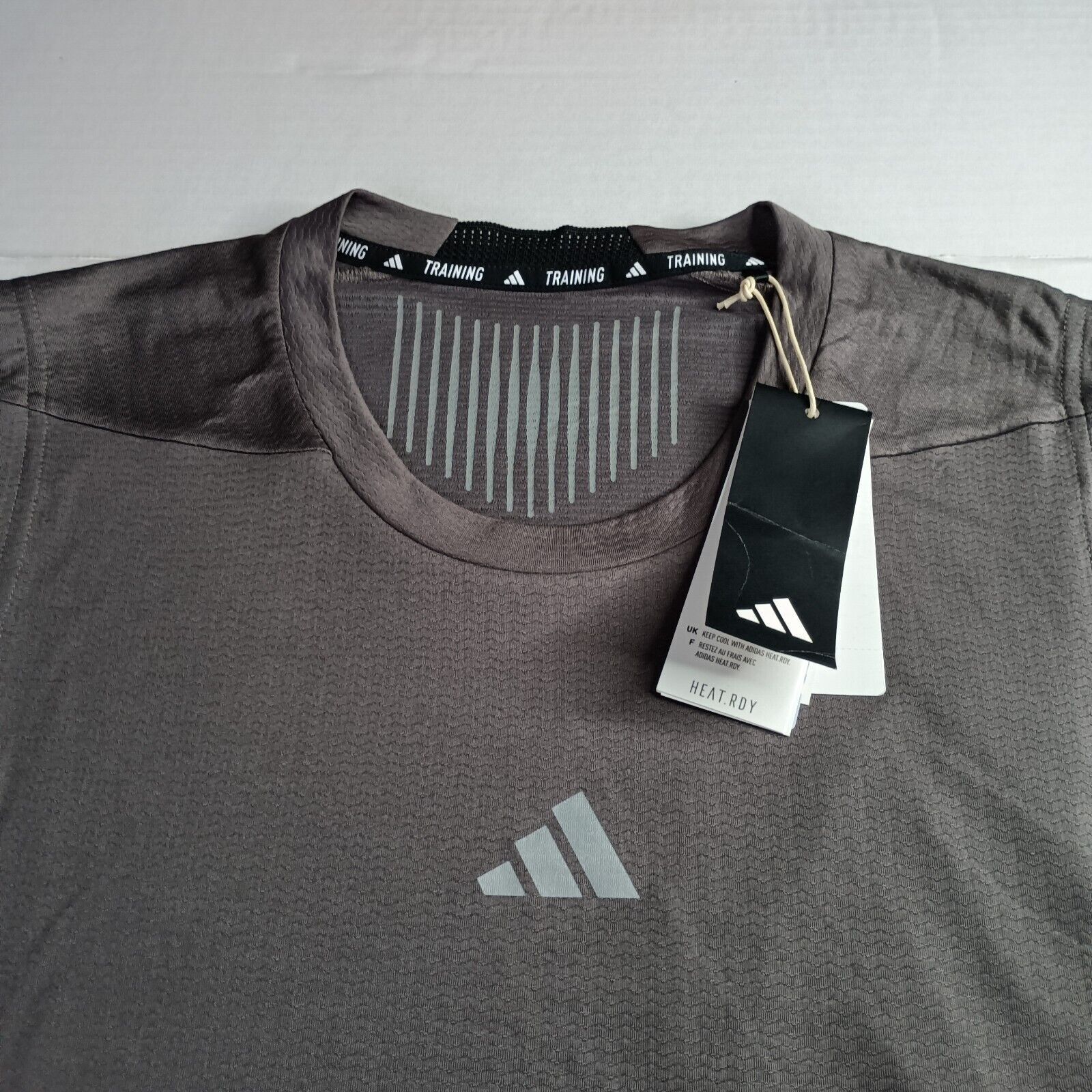Adidas ADIDAS Men's HEAT.RDY Tank Top Size 2XL Gray Slim Fit IS3712 Size US XXL / EU 58 / 5 - 2 Thumbnail