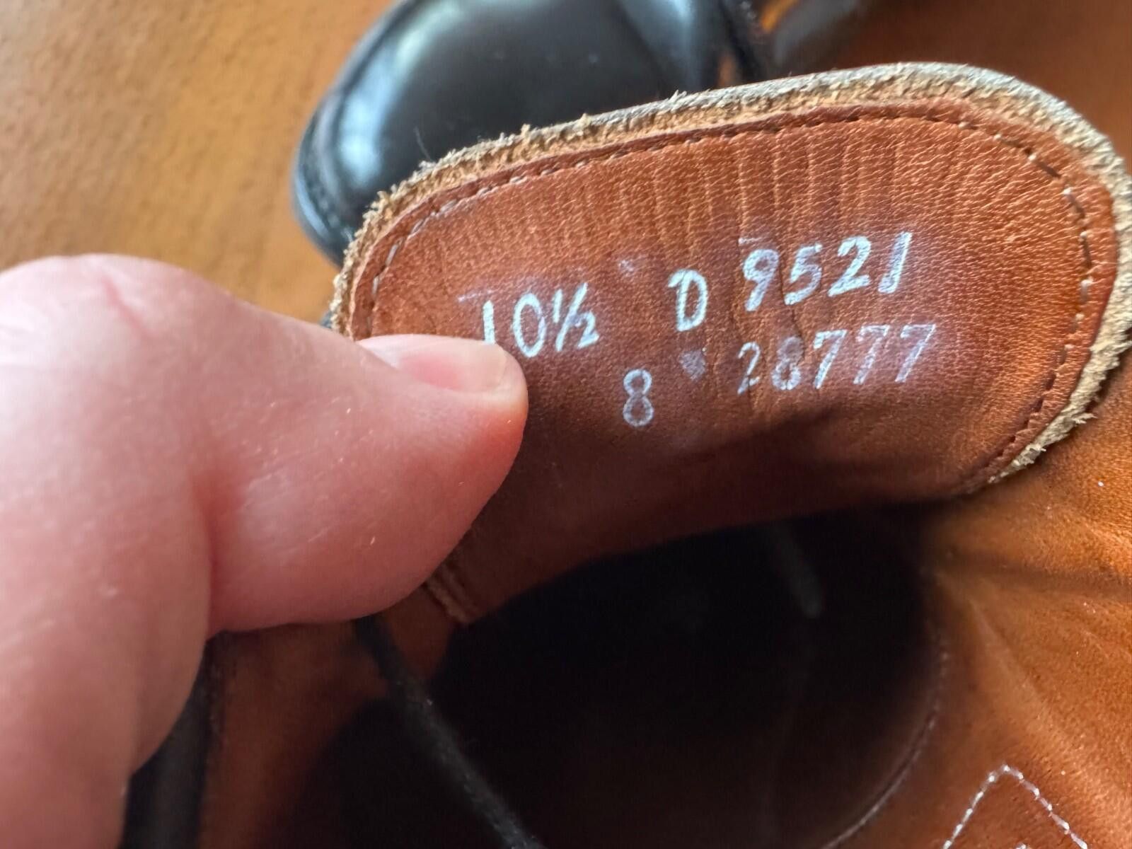 Allen Edmonds Allen Edmonds Leeds Plain Derby Blutcher Shoe Black 10.5 D Size US 10.5 / EU 43-44 - 5 Thumbnail