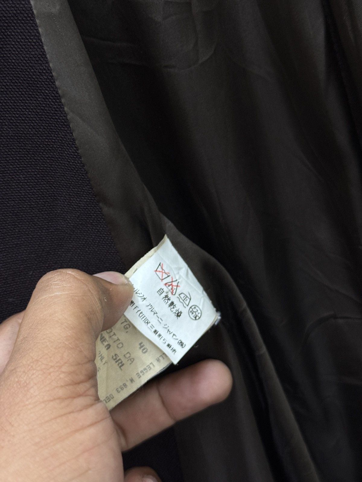 Emporio Armani 🔥🔥🔥ARCHIVE EMPORIO ARMANI LONG JACKET Size S / US 4 / IT 40 - 11 Thumbnail