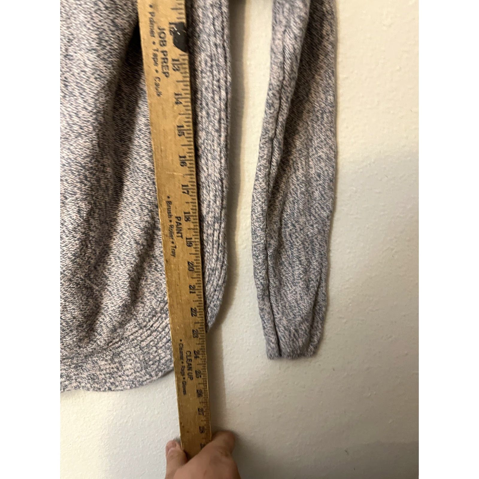 Loft LOFT Gray Women Long Sleeve Tunic Sweater XS Cowl Neck Knit Solid Size XS / US 0-2 / IT 36-38 - 4 Thumbnail