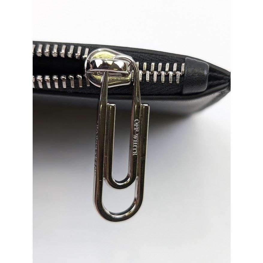 Off-White o1rshd1 Size: OS / Quote Card Case with keyring Black/Purple Size ONE SIZE - 6 Thumbnail