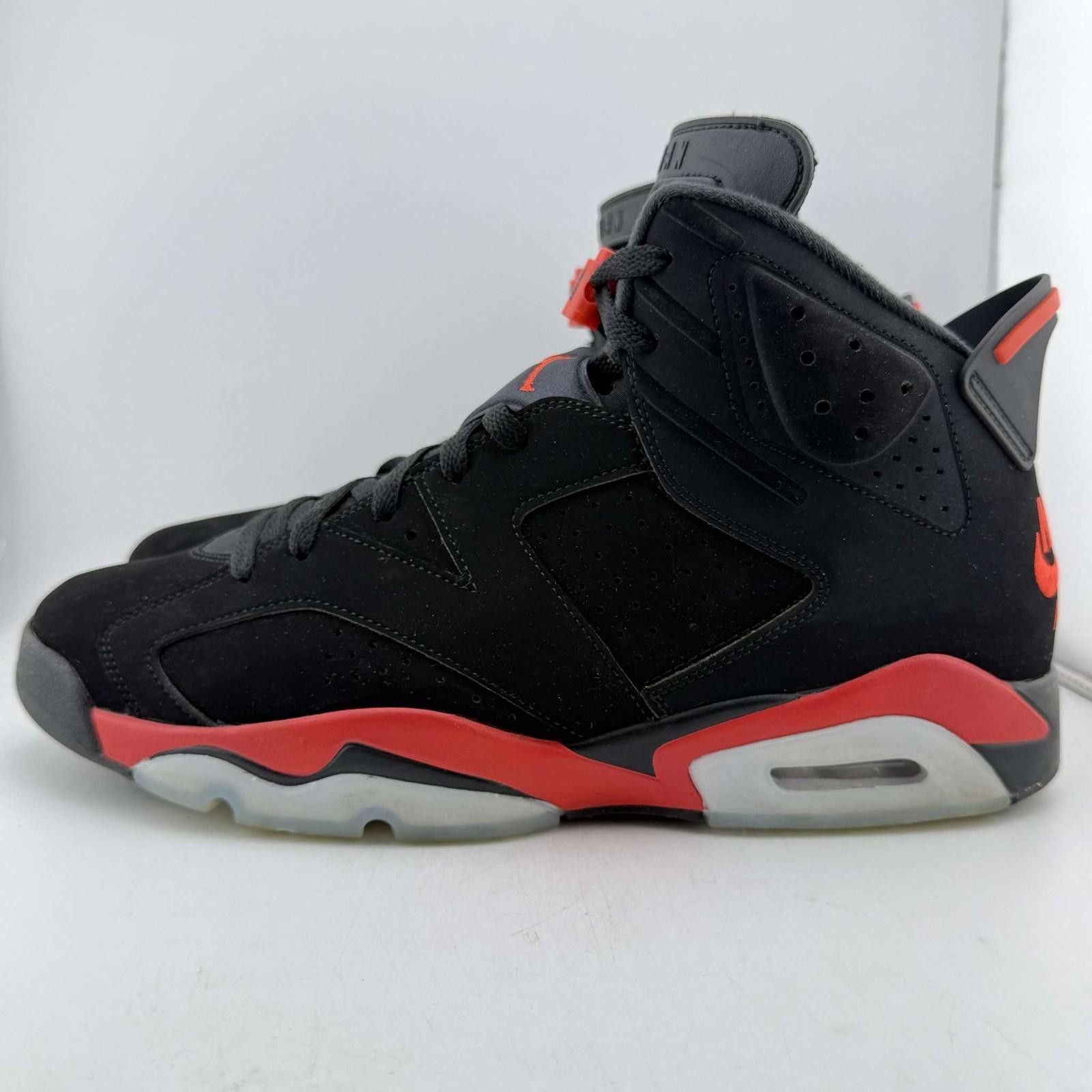 Nike Nike Air Jordan 6 Retro Black/Infrared US 14 Used OG Box Size US 14 / EU 47 - 2 Thumbnail