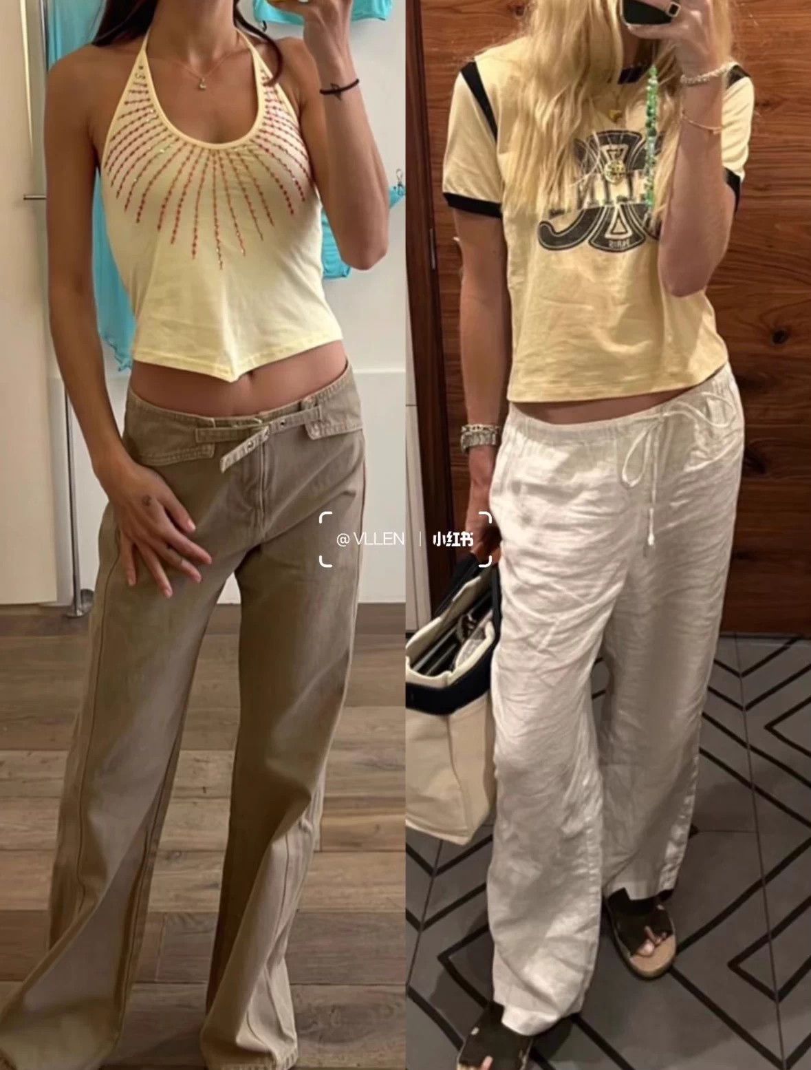 Celine Celine Triomphe Big Logo Beige Short Sleeve Deadstock S Size S / US 4 / IT 40 - 7 Thumbnail