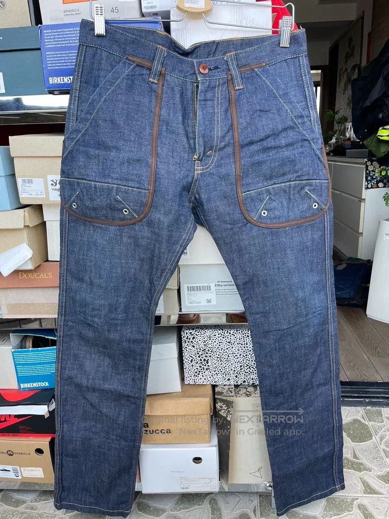 Junya Watanabe Junya Watanabe Blue Denim Jeans. Size US 27 - 1 Thumbnail