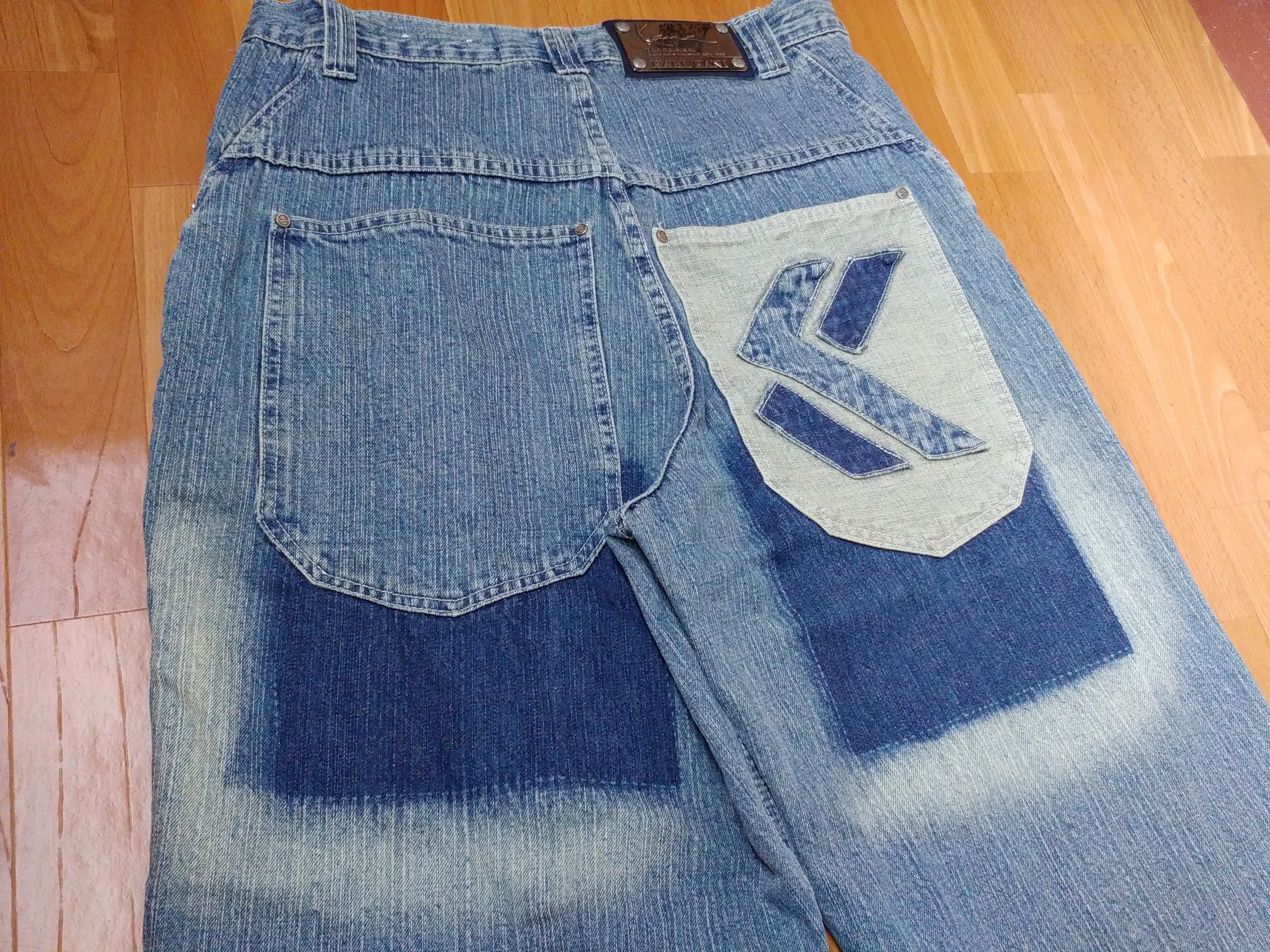 Karl Kani KARL KANI jeans, baggy, vintage Kani jeans, 90s hip hop W 32 Size US 32 / EU 48 - 6 Thumbnail