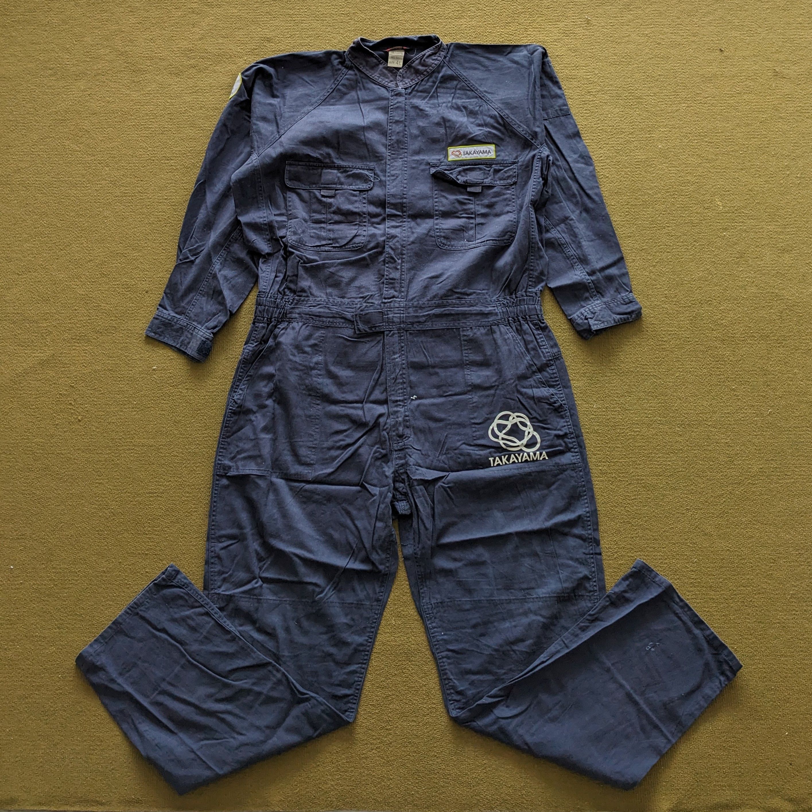 Japanese Brand Vintage TAKAYAMA Japanese Brand Coverall Workwear Jacket Size US XL / EU 56 / 4 - 3 Thumbnail