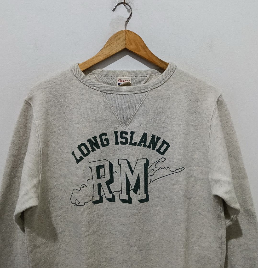 Champion Vintage Champion Long Island RM Sweatshirt Size US L / EU 52-54 / 3 - 3 Thumbnail