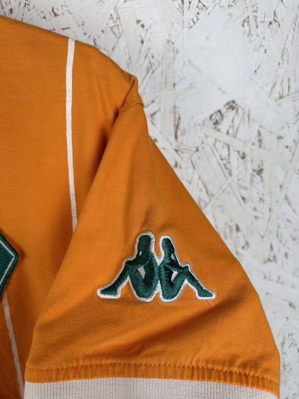 Kappa 00s Vintage Kappa Werder Bremen 2004/05 Striped Polo Shirt Size US M / EU 48-50 / 2 - 5 Thumbnail