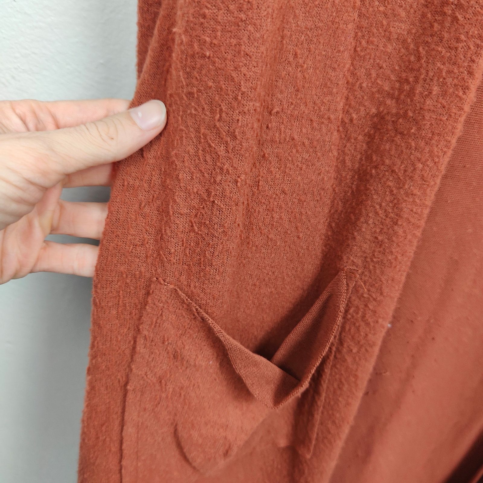 Other Joah Brown Soliel Open Cardigan Sweater Womens One Size Red Size ONE SIZE - 4 Thumbnail