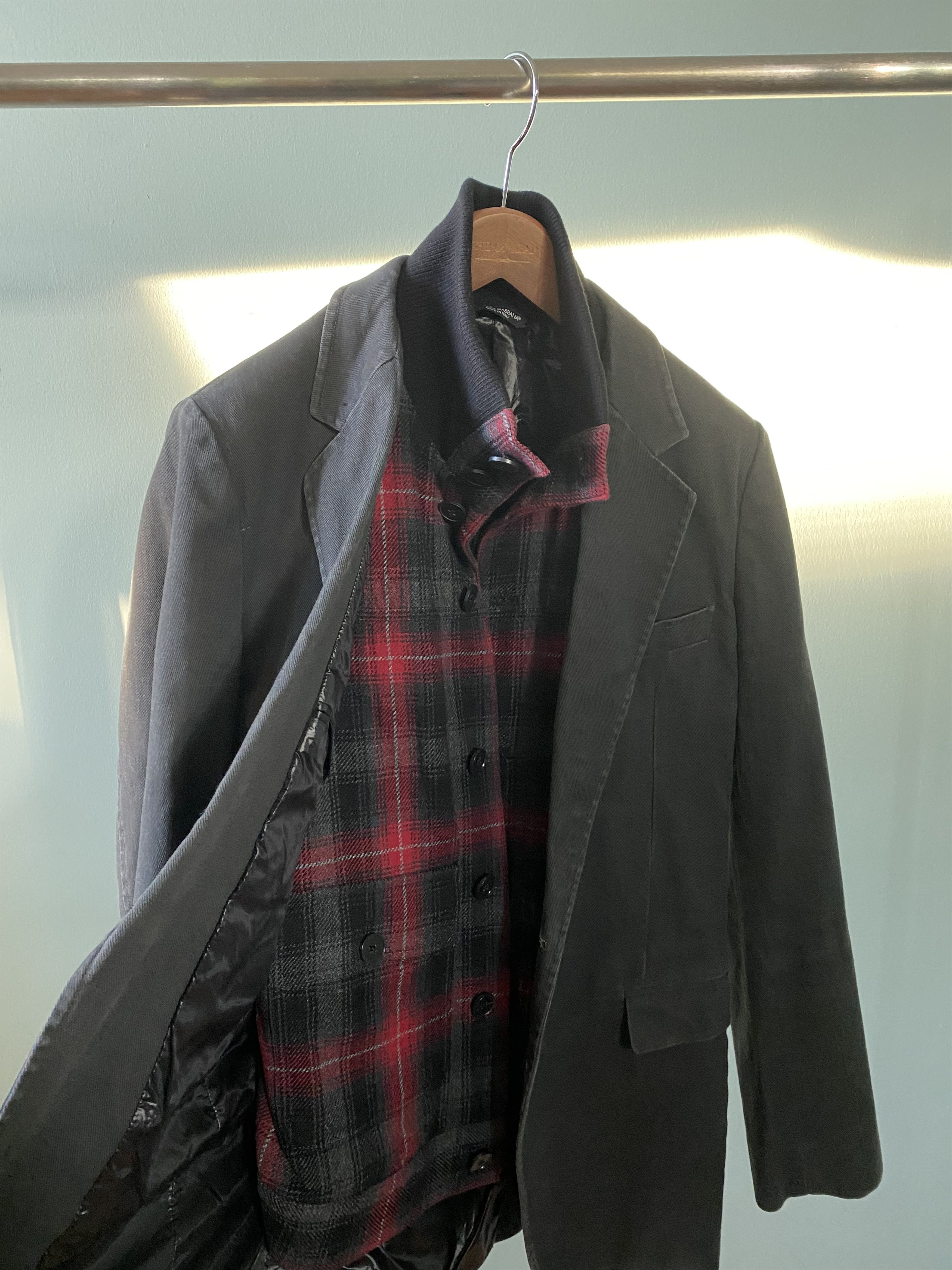Dolce & Gabbana Double Layer Wool/Cotton Jacket Size US S / EU 44-46 / 1 - 5 Thumbnail