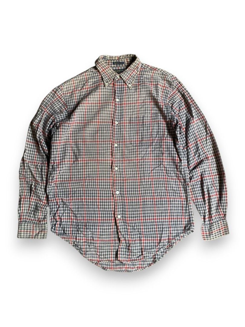 Sugar Cane Vintage Sugar Cane Japan Flannel Plaid Shirt Size US L / EU 52-54 / 3 - 1 Thumbnail