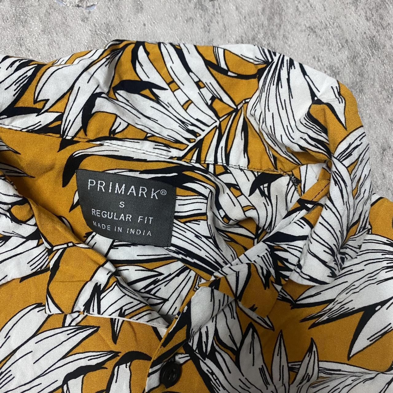 Other Mustard yellow and white floral shirt #floralshirt Size US S / EU 44-46 / 1 - 3 Thumbnail