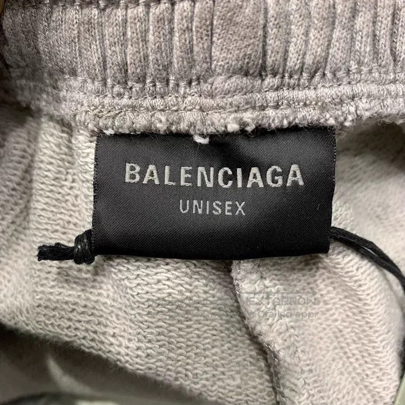Balenciaga Balenciaga size S Blue Denim Sweatpants with Jeans Patch Size US 27 - 8 Thumbnail