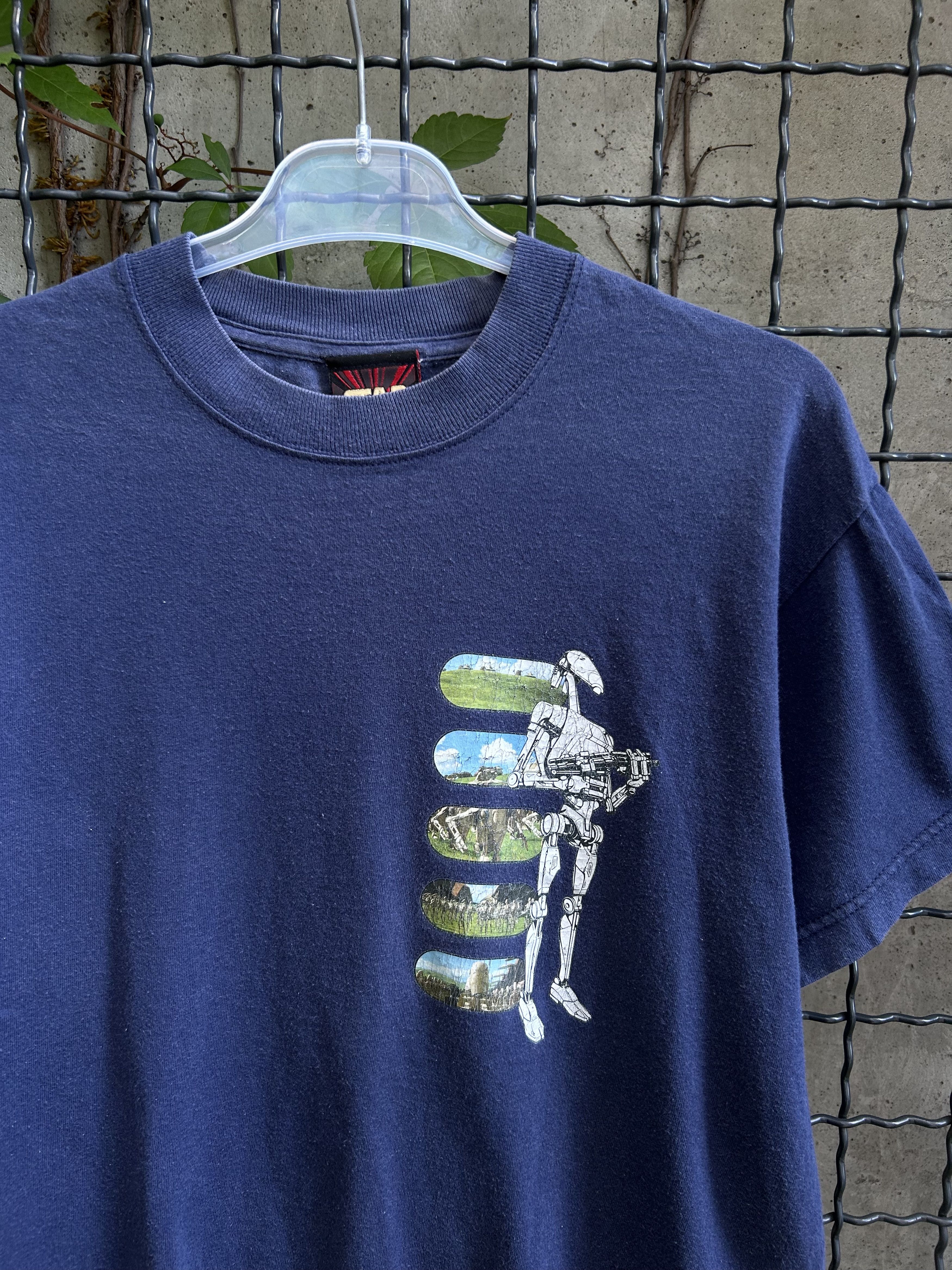 Vintage Vintage 90s Star Wars Movie T-shirt Size US S / EU 44-46 / 1 - 2 Thumbnail