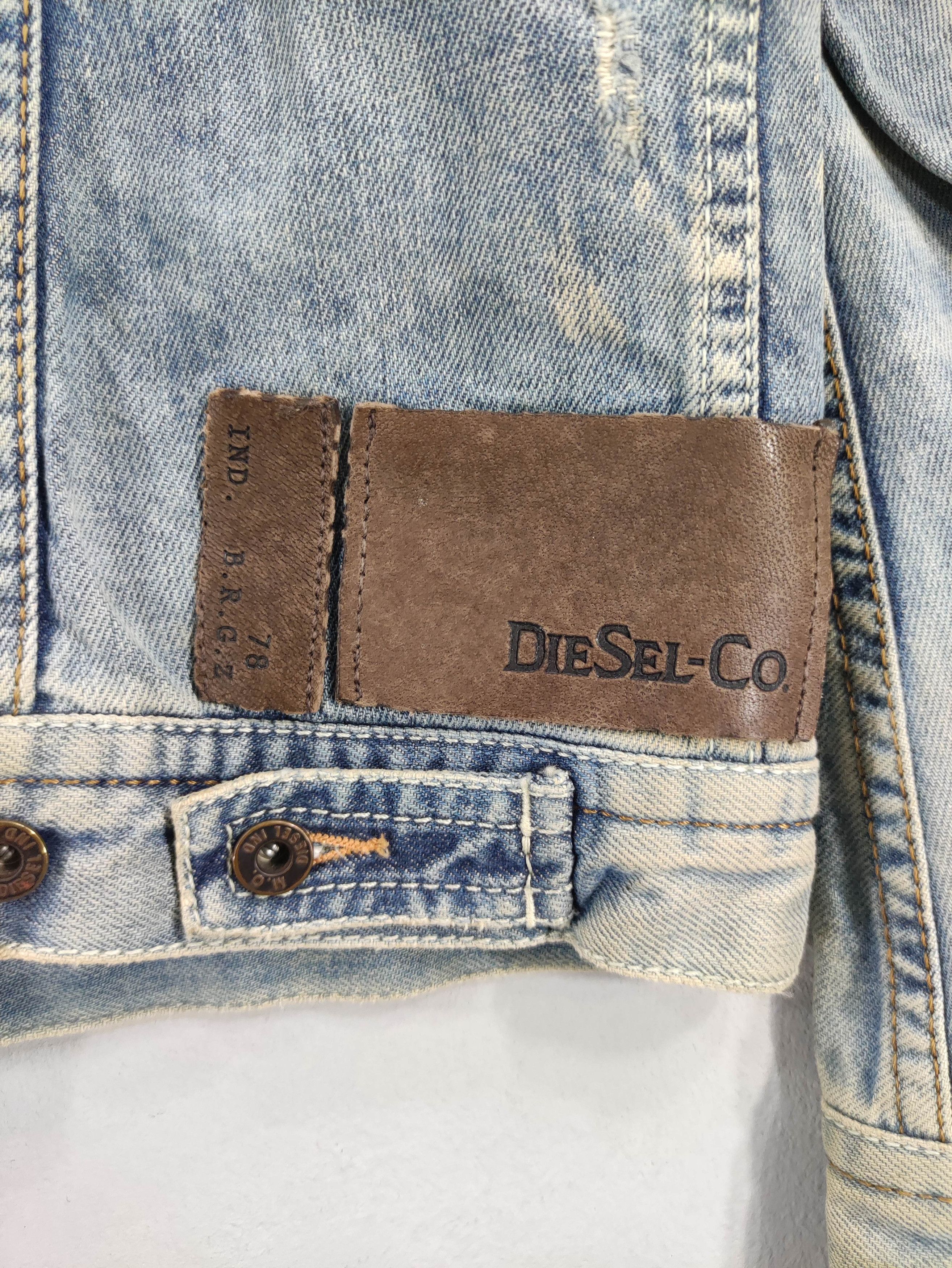 Diesel Vintage Diesel Distressed Denim Jacket Size US M / EU 48-50 / 2 - 11 Thumbnail