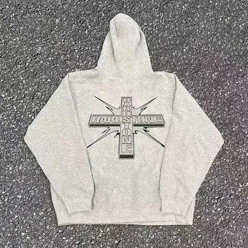 Japanese Brand Mizuho x Yuka Vintage Hip Hop Print Casual Hooded Sweatshirt Size US L / EU 52-54 / 3 - 3 Thumbnail