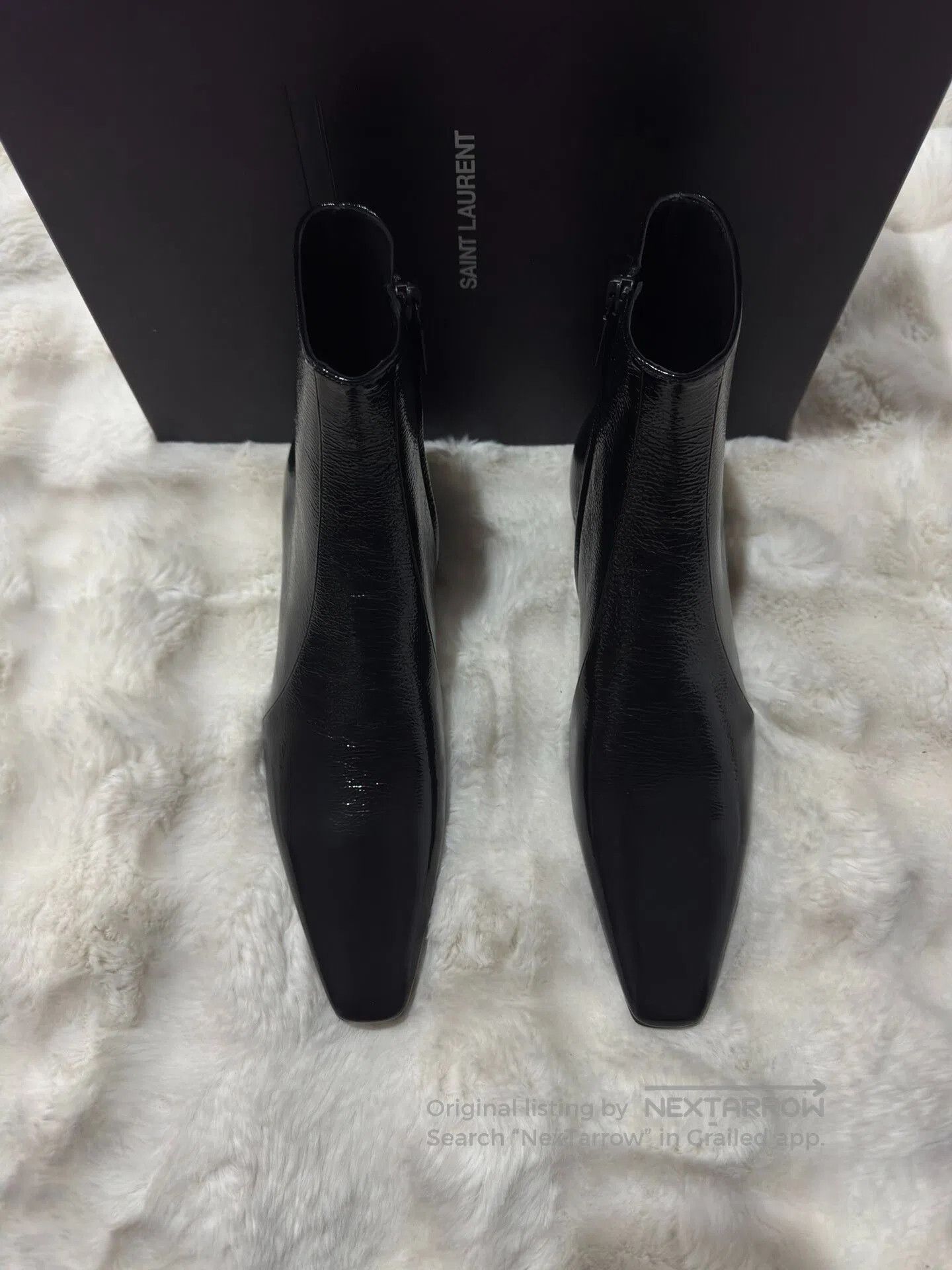 Saint Laurent Paris Saint Laurent RAINER Pleated Boots. Size US 8 / EU 41 - 5 Thumbnail