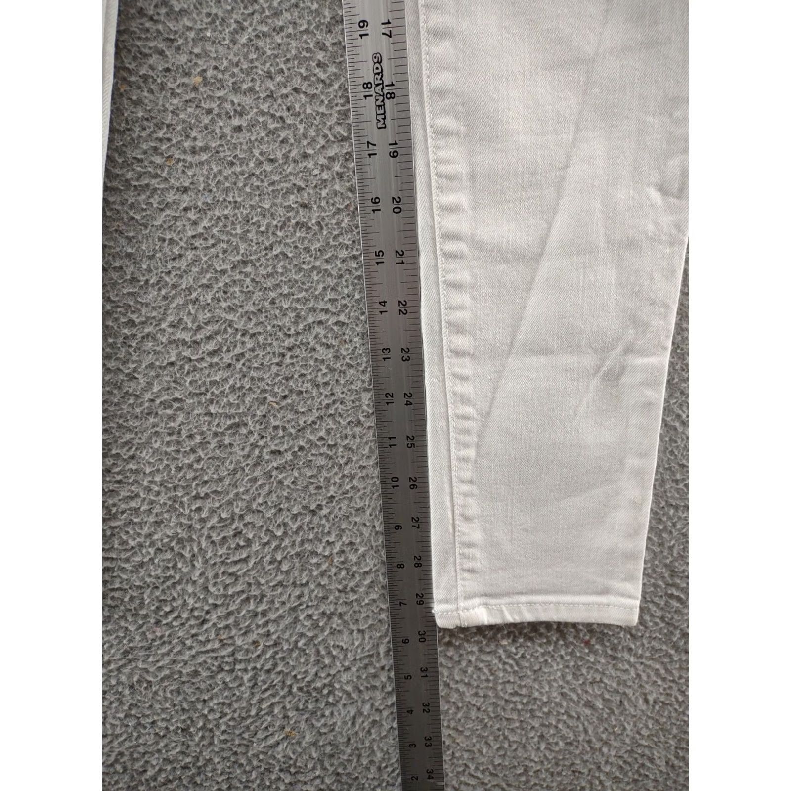 American Eagle Outfitters AMERICAN EAGLE Jegging White Jeans in Women's SZ 0 Regular Size 25" / US 0 / IT 36 - 7 Thumbnail