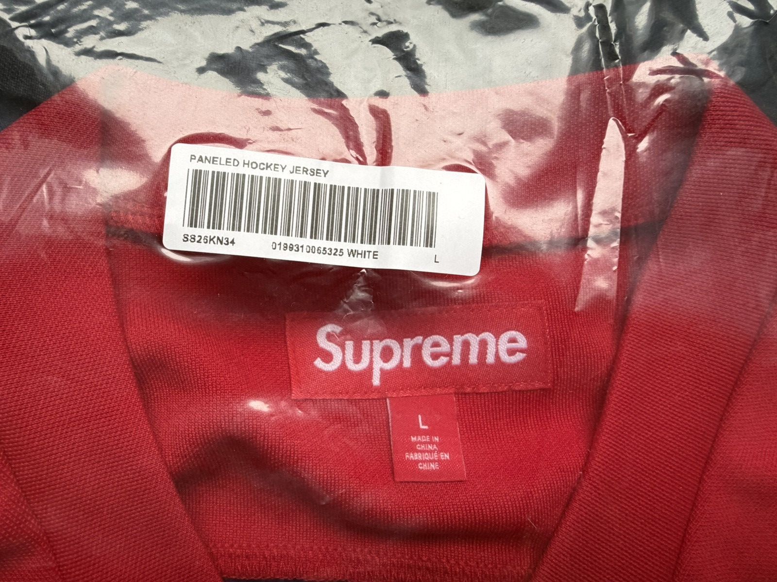 Supreme Supreme Paneled Hockey Jersey Size US L / EU 52-54 / 3 - 3 Thumbnail