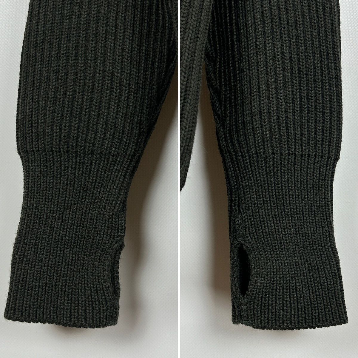 Andersen Andersen Andersen-Andersen Crewneck Navy Green Wool Sweater Size US S / EU 44-46 / 1 - 18 Thumbnail